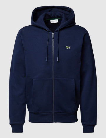 Lacoste Hoodie - Navy Zip