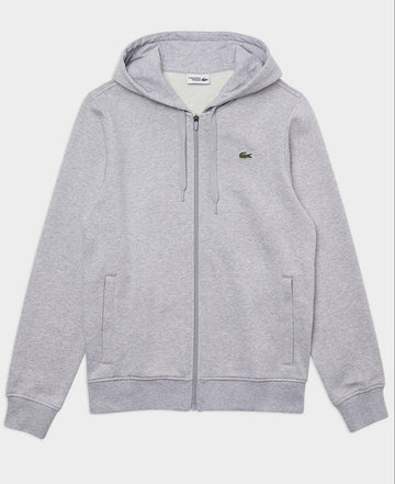 Lacoste Hoodie - Grey Zip