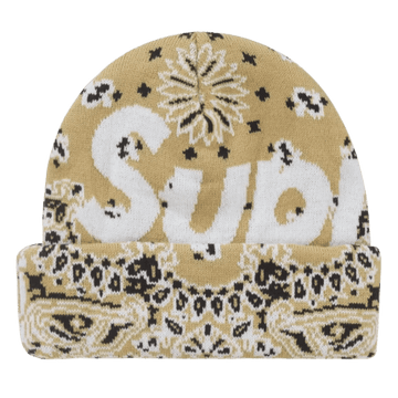 Supreme Bandana Big Logo Beanie