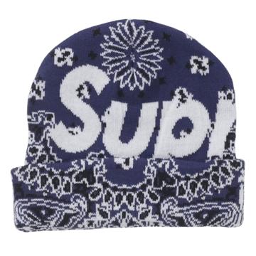Supreme Bandana Big Logo Beanie