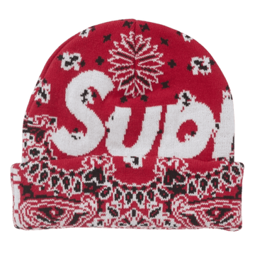 Supreme Bandana Big Logo Beanie